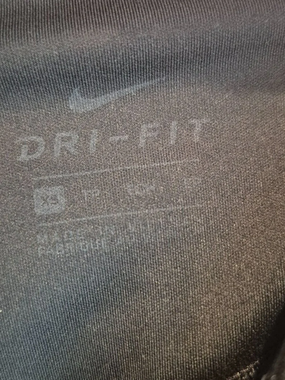 Nike Dri-FIT Black Capri Yoga Pants Leggings Mid-Rise Activewear Gym Womens XS